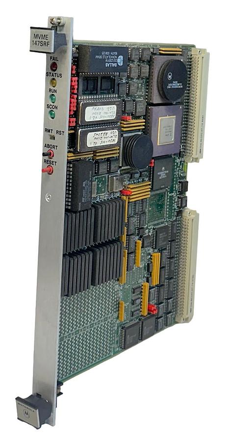 Used EMERSON MOTOROLA MVME-147SRF / MVME147SRF MPU VME MODULE USNP