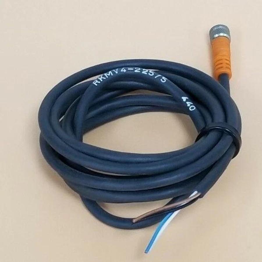 Used LUMBERG RKMV4-225/5 SINGLE ENDED CORDSET FEMALE STRAIGHT