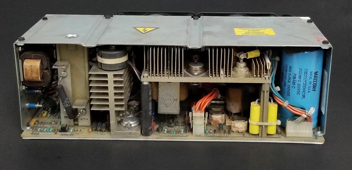 Used HONEYWELL BPWU600B-001 POWER SUPPLY ASSY M-176, 120V, 12A, 60HZ, BPWU600B001