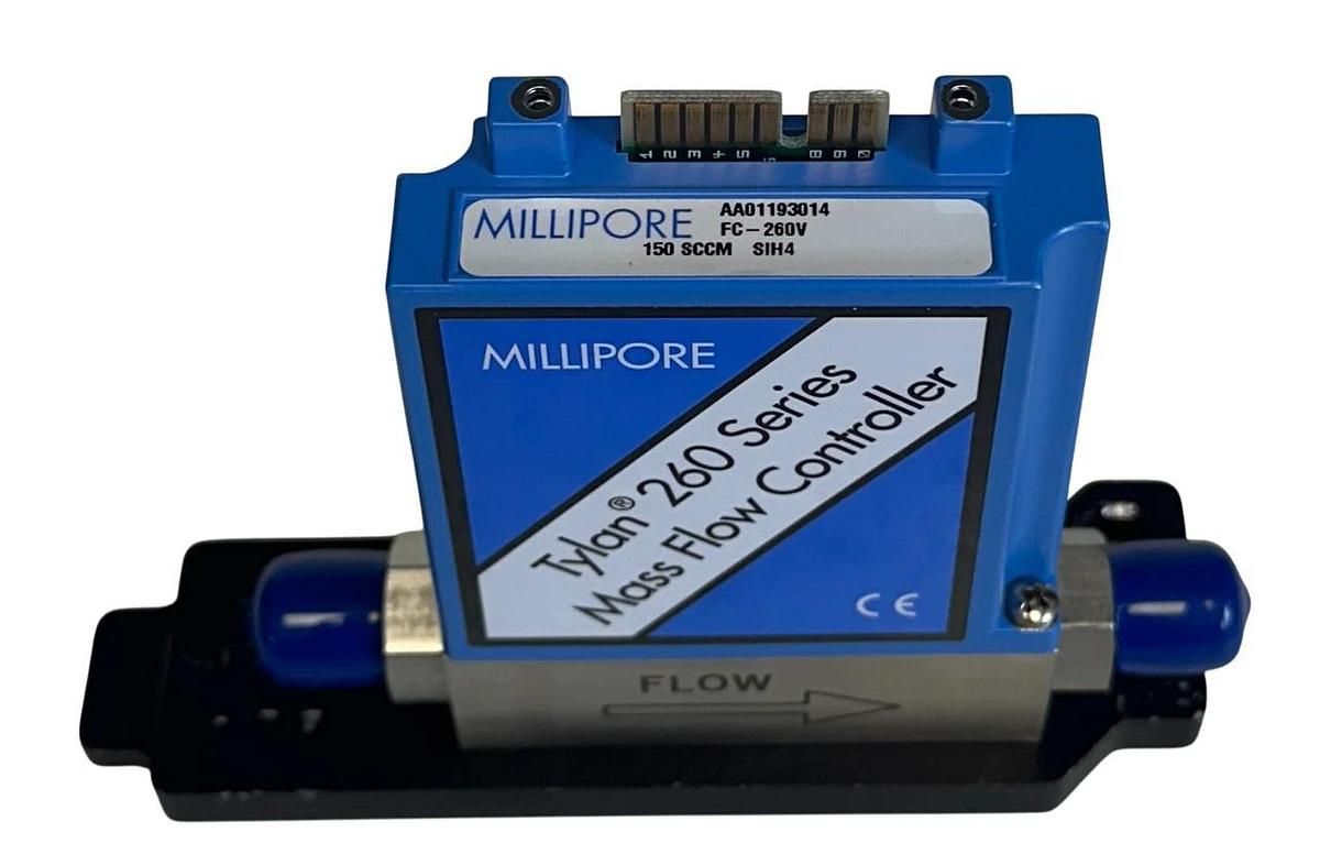 Used MILLIPORE FC-260V / FC260V Tylan 260 SERIES MASS FLOW CONTROLLER 150SCCM USNP