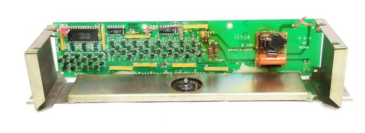 Used AVTRON A14449 DISPLAY CONTROL BOARD REV. E, 90455 , D15757 , A14914