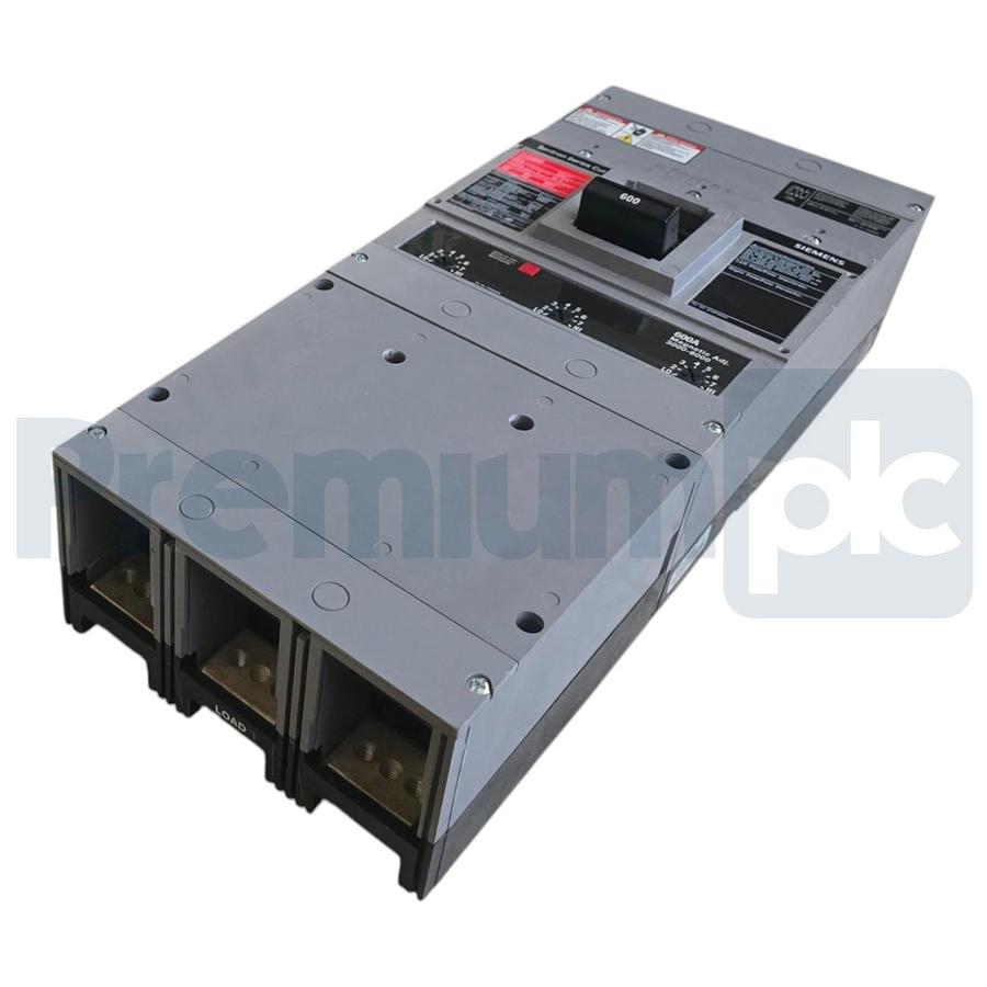 Siemens CLD63B600 Sentron Circuit Breaker 600A 600V 3-Pole LD Frame w/ Trip NSMP