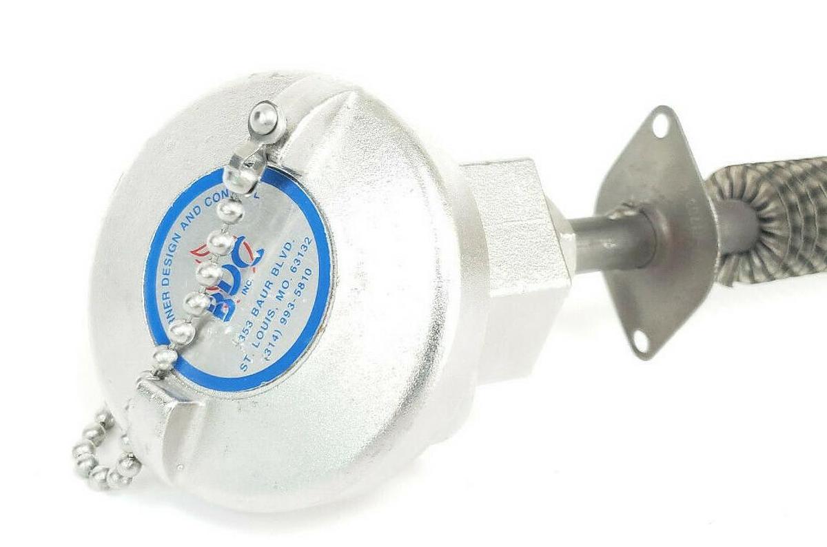 Used NEW BDC BURNER DESIGN AND CONTROL 581X-100689 FINNED HEATER CARTRIDGE 1000W 280V