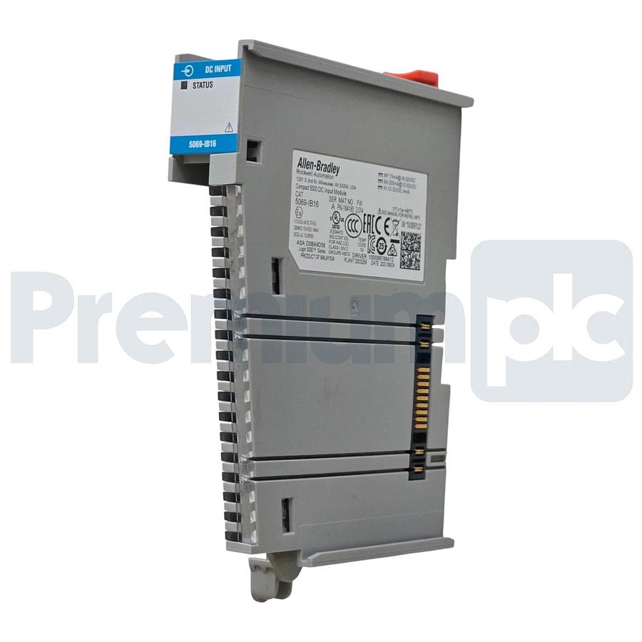 Allen Bradley 5069-IB16 /A CompactLogix 5000 16-Ch 24V DC Sink Input Module NSNP