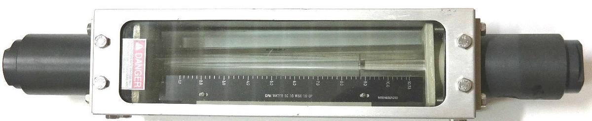 Used BROOKS INSTRUMENT 1110CL44CJNAA FLOW METER, 9703HC025250, R-10M-25-3