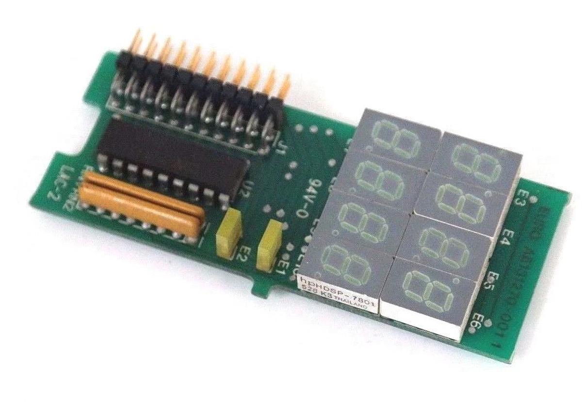 Used EUROTHERM AE131270-0011 PC BOARD LED DISPLAY AE1312700011