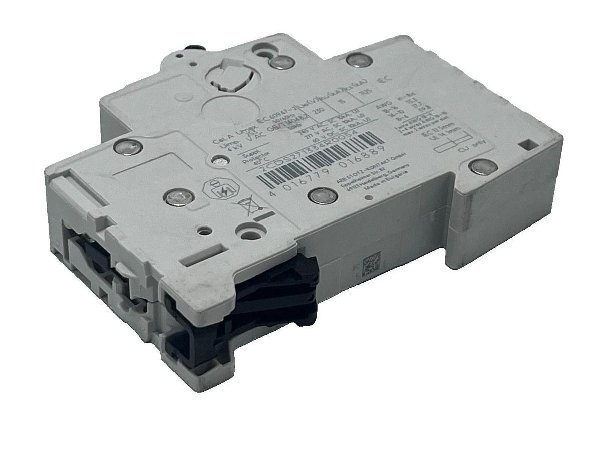 (3) ABB ST201M-C1 Miniature Circuit Breaker 1A 1-Pole C-Curve UL 1077 DIN Rail