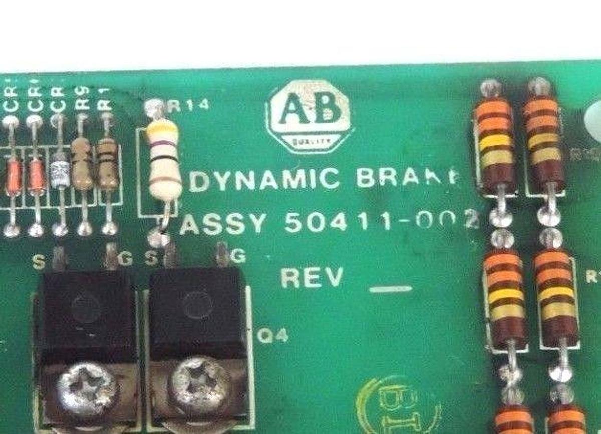 Used ALLEN BRADLEY 50411-002 DYNAMIC BRAKE BOARD 50411002