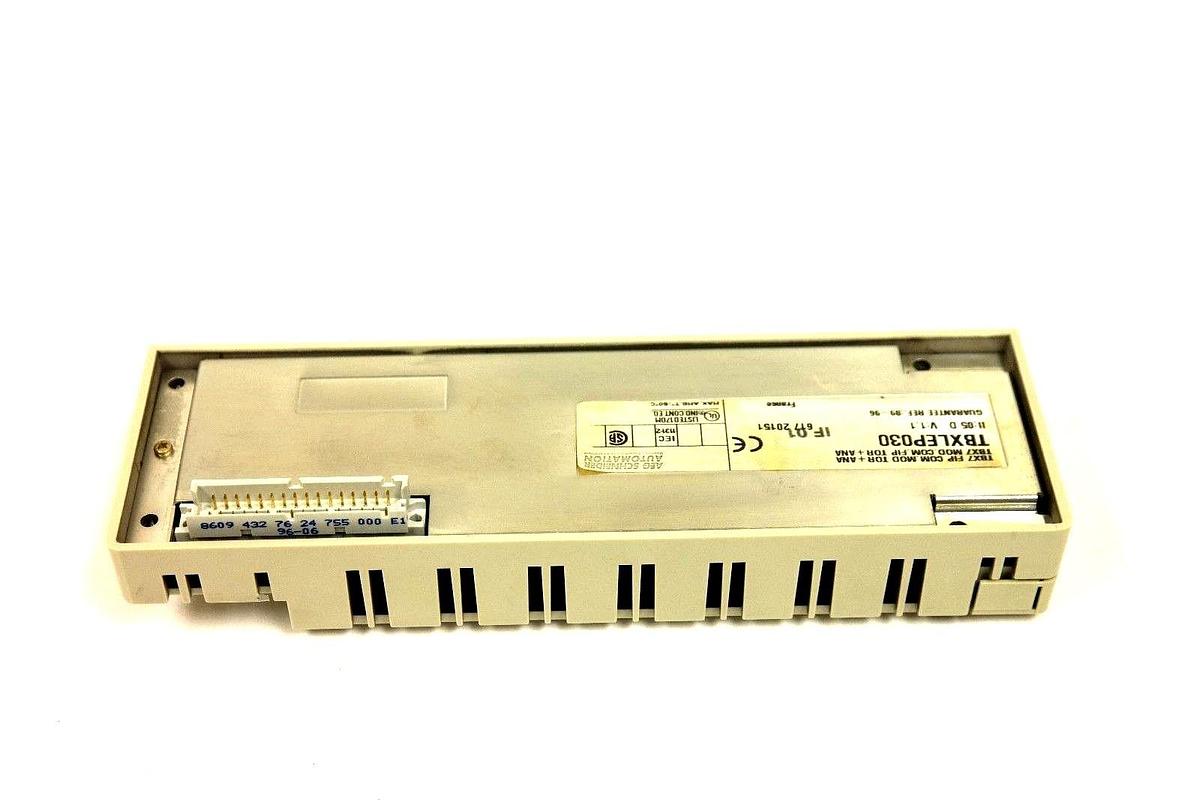 Used SCHNEIDER MODICON/TELEMECANIQUE TBXLEP030 TBX7 TOR+ANA FIP COM.MOD TBX-LEP-030