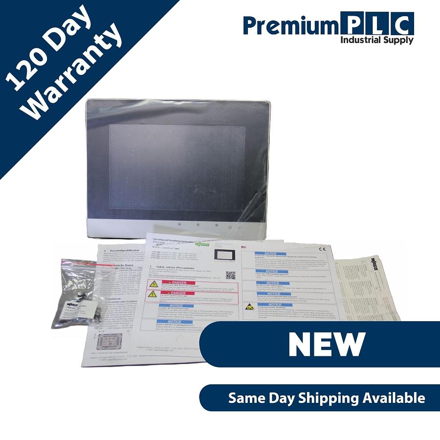 Used NEW WAGO 762-3003 / 7623003 10.1" e!DISPLAY 7300T SERIES WEB PANEL TOUCHSCREEN