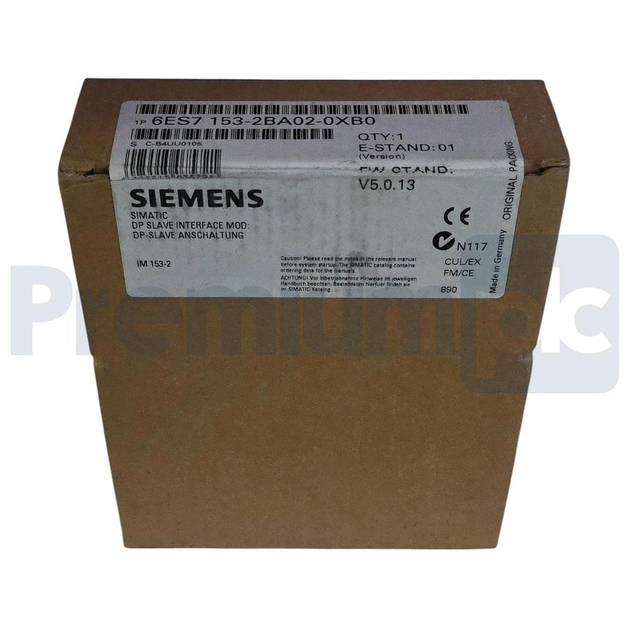 Siemens 6ES7153-2BA02-0XB0 SIMATIC S7-300 ET 200M IM 153-2 High Feature DP NSFS