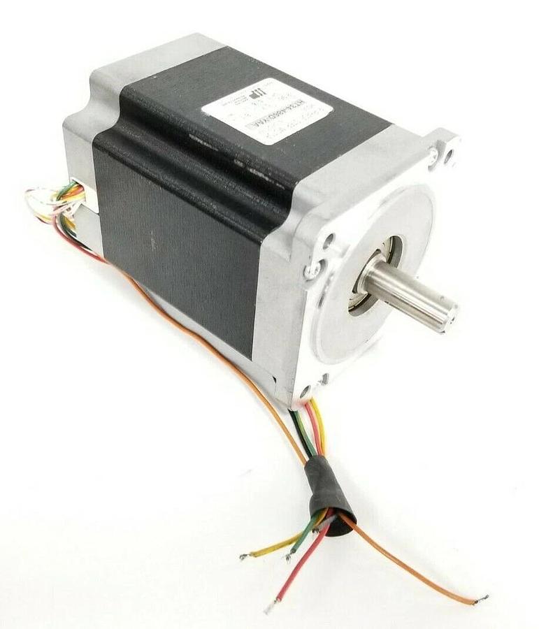 Used APPLIED MOTOR PRODUCTS HT34-486D-YAA 2-PHASE STEP MOTOR 2.96V 1.8 DEG. STEP