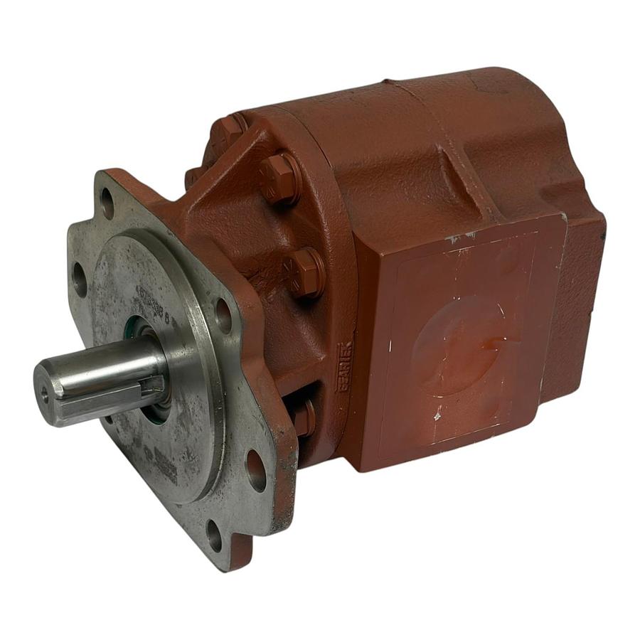 Used Geartek 26006-024 Hydraulic Gear Pump 1" Keyed Shaft D30R-2B DL New Surplus