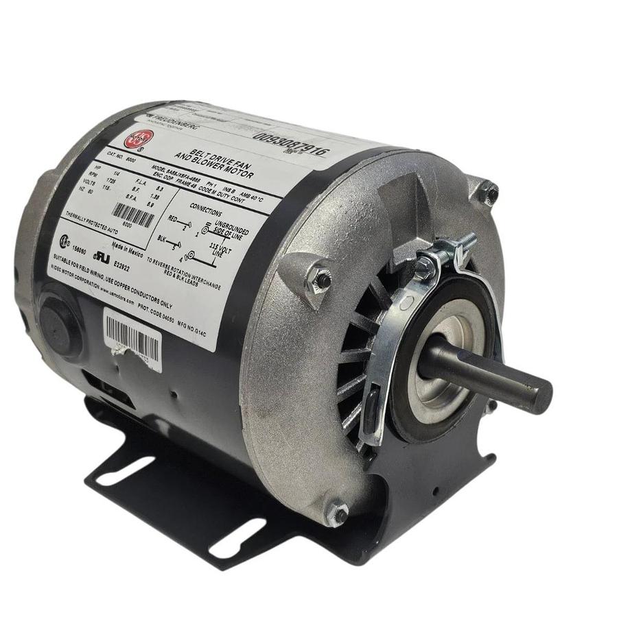 NEW US MOTORS SA55JXSFA-4865 BELT DRIVE FAN AND BLOWER MOTOR CAT. NO. 8000