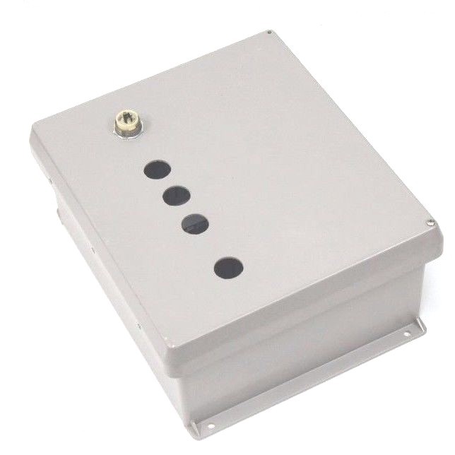 Used HOFFMAN ENCLOSURES HJ1412HW FLAT HINGED SCREW CVR ENCLOSURE