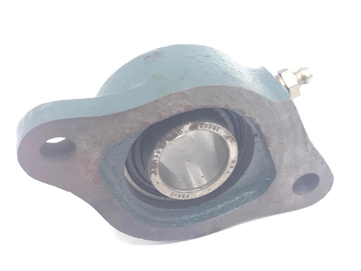 NIB DODGE F2B-SXR-100 FLANGE BEARING W/ COLLAR, 1" BORE, CAST IRON 2-BOLT