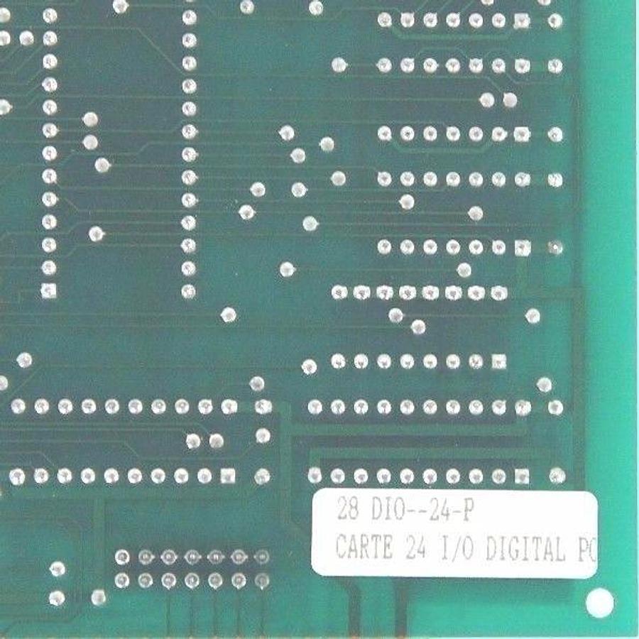 Used INTERFACE PCDI024-P INTERFACE BOARD 28 DI0-24-P CARTE 24 I/O DIGITAL