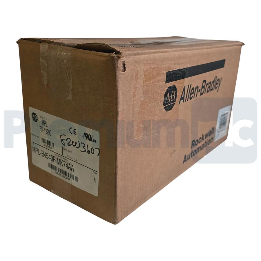 Allen-Bradley MPL-B4540F-MK74AA /A Kinetix MPL Servo Motor 460V w/Brake 24V NSMP