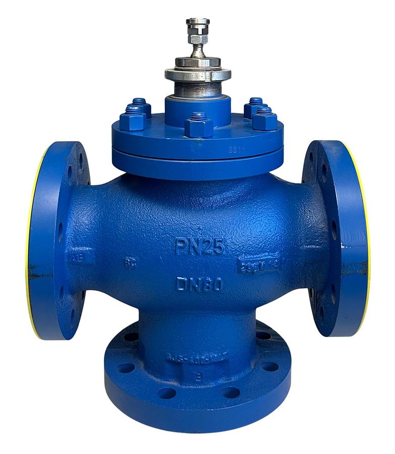 Used SPIRAX SARCO QL33 / 687441 QLM QLD SERIES THREE PORT CONTROL VALVE 3'' DN80 NSNP