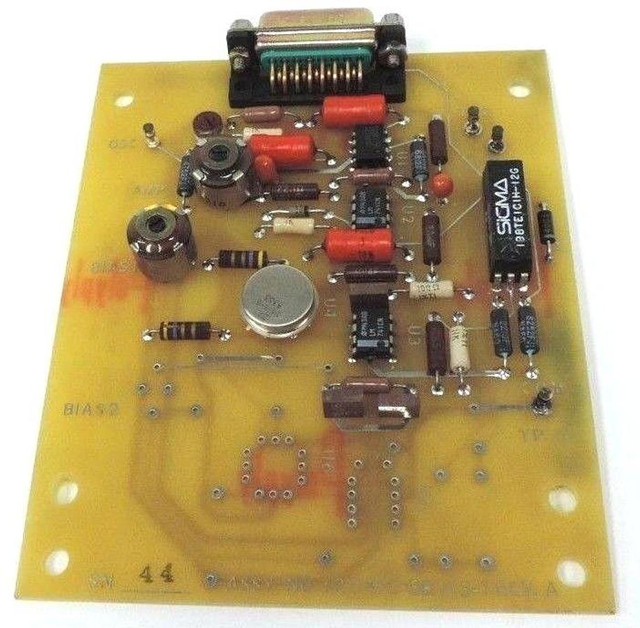 Used HYDROACOUSTICS INC. PART NO. 1234-C-58114 REV. A BOARD ASSY NO. 1234-C-58115-1