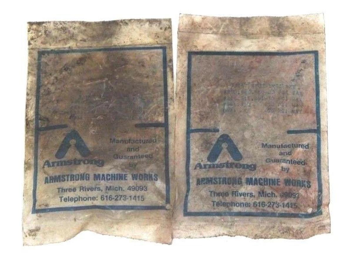 Used LOT OF 2 NEW ARMSTRONG 3/16" MECH LESS BKT KITS #800, 880, 860-20 PSI MAX