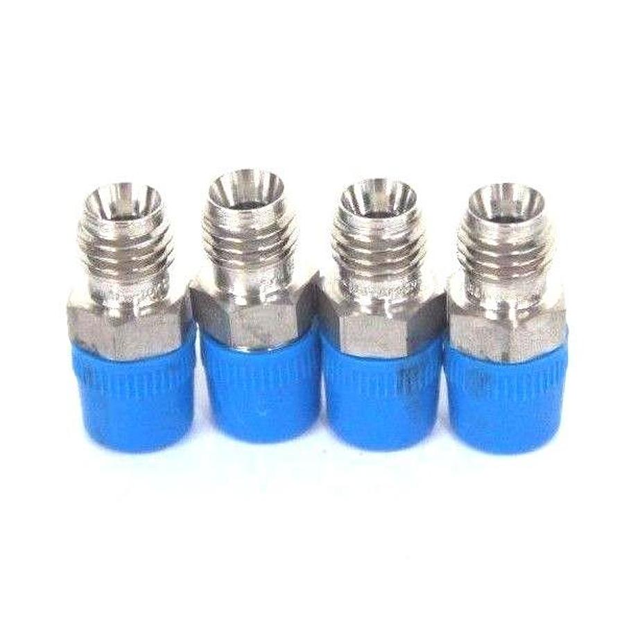LOT OF 4 NEW HAM-LET STAINLESS STEEL LET-LOK COMPRESSION FITTINGS 768L 3/16X1/8