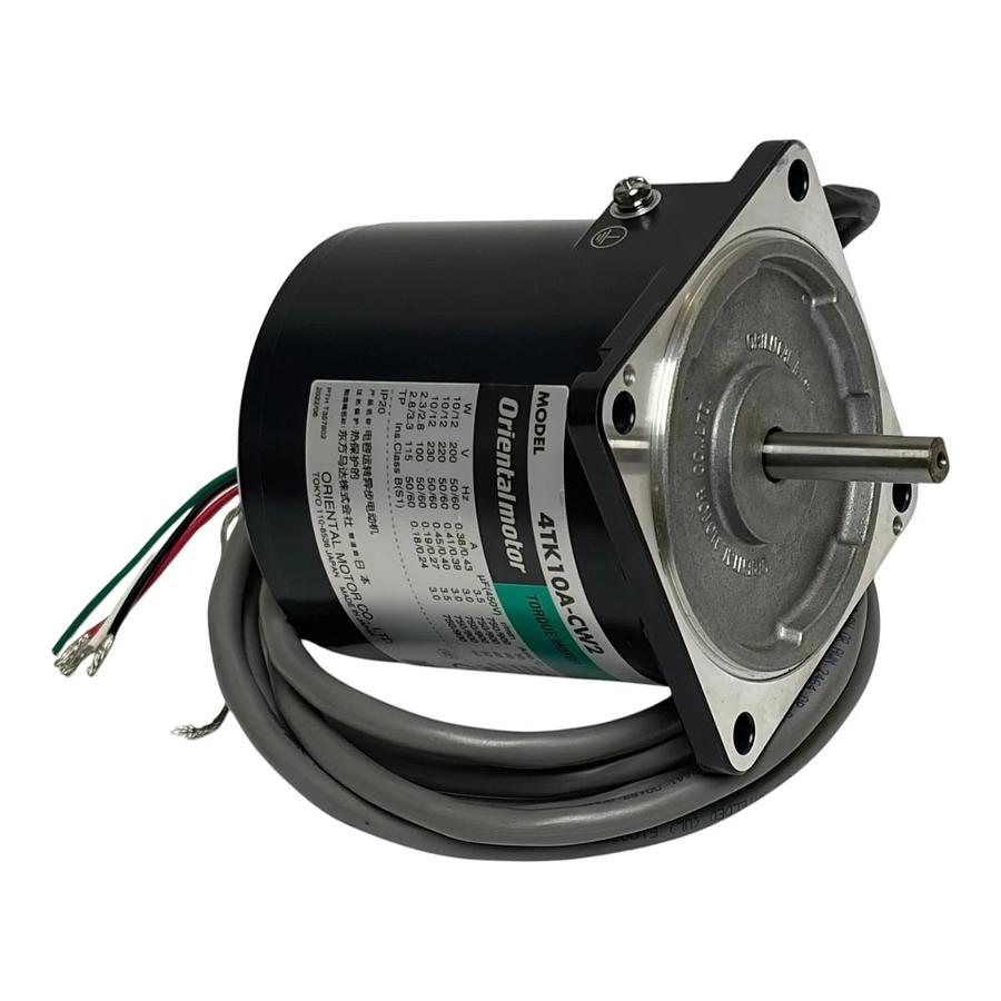 Oriental Motor 4TK10A-CW2 World K Series AC Torque Round Shaft Motor - New