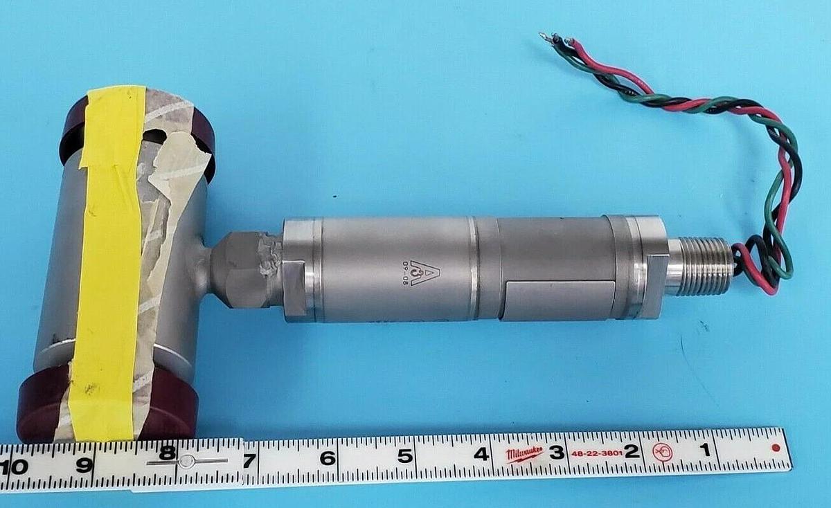 Used VIATRAN 23CTASA571AW PRESSURE TRANSMITTER ASSEMBLY, RANGE: 0-500 PSIA