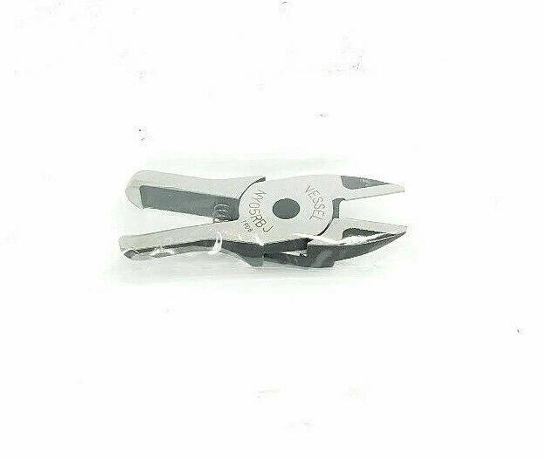 Used BOX OF 10 NEW VESSEL NY05RBJ AIR NIPPER EXTRA BLADES GT-NY05R, STRAIGHT, 1.6mm