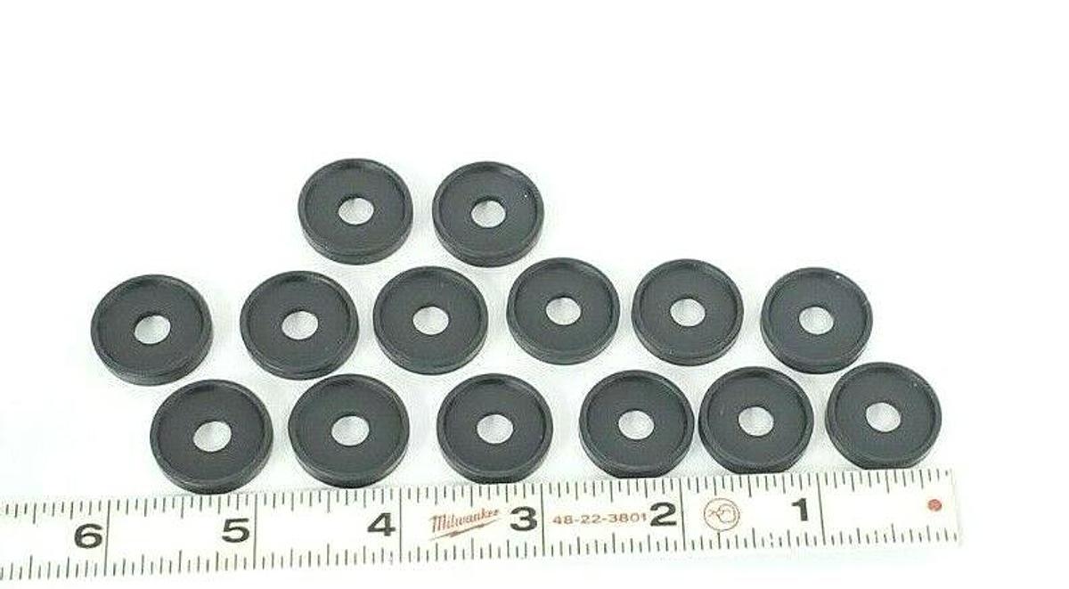 Used LOT OF 14 NEW GE HEALTHCARE 44-5492-87 EPDM GASKETS, 25/10 5MM 100 P