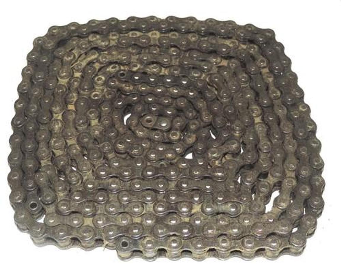 NIB JEFFREY CHAIN CO. 41 RIV. 10FT BOX 240LK ROLLER CHAIN SD041001/RT