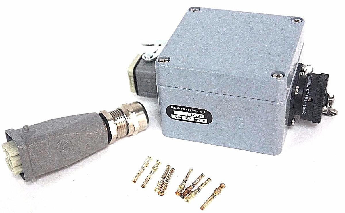 Used NEW REXROTH PNEUMATIK 546 017 002 0 FIBER OPTIC MODULE PNEUMATIC 17.01 546017002