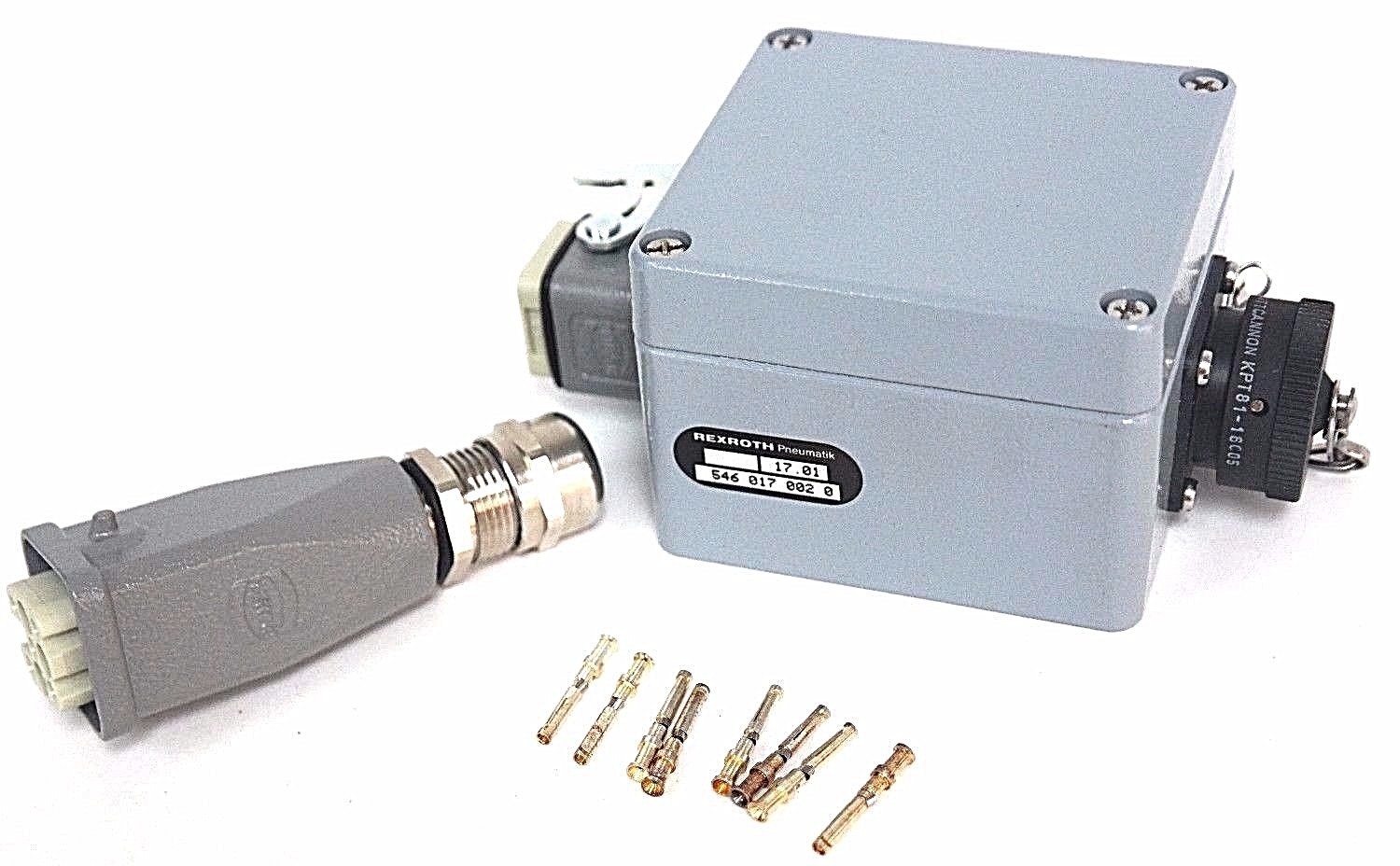 Used NEW REXROTH PNEUMATIK 546 017 002 0 FIBER OPTIC MODULE PNEUMATIC 17.01 546017002