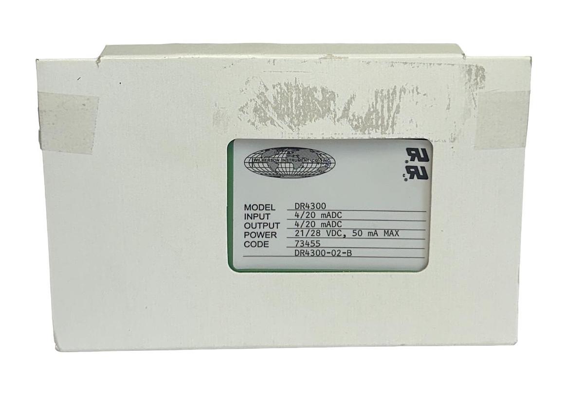 Used WILKERSON INSTRUMENT DR4300-02-B / DR4300 ISOLATED TRANSMITTER DC INPUT NSMP
