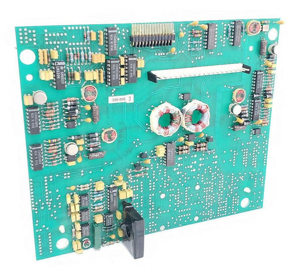 Used UNICO 40005203 CIRCUIT BOARD 308-006 3, 4688
