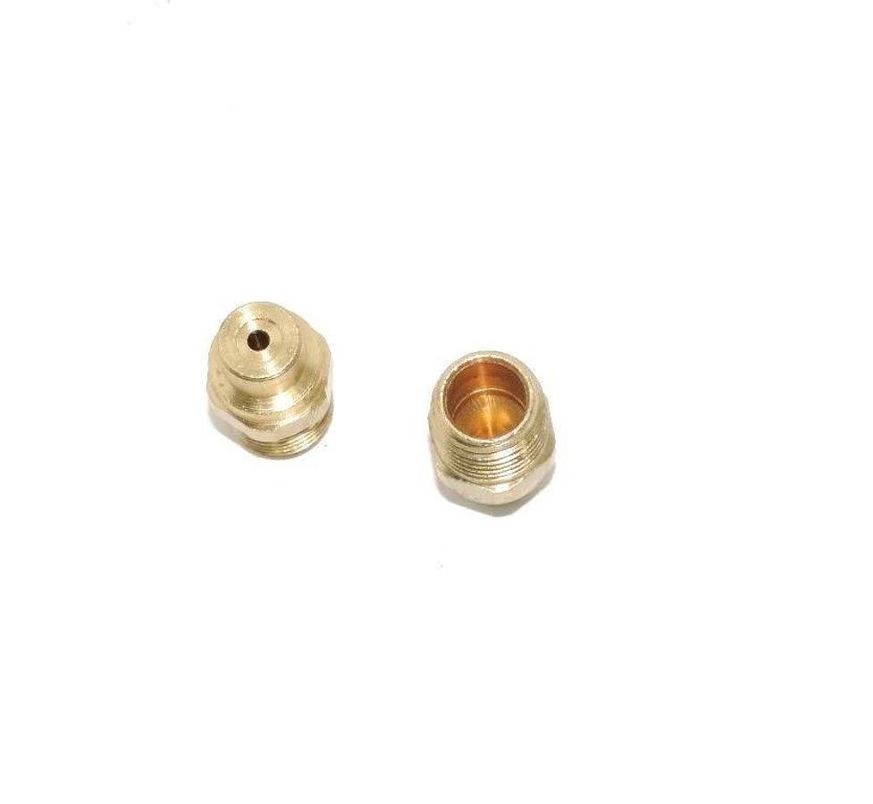 Used LOT OF 40 NEW SPRAYING SYSTEMS CO. H1/4U-0020 BRASS NOZZLE TIPS H1/4U 0020