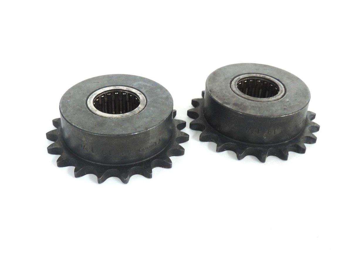 Used LOT OF 2 BREWER 41B19-1-5/16 SPROCKETS 41B19
