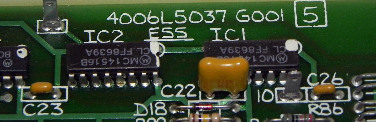 Used GENERAL ELECTRIC 4006L5037 G001 CIRCUIT CARD 4006L5037G001