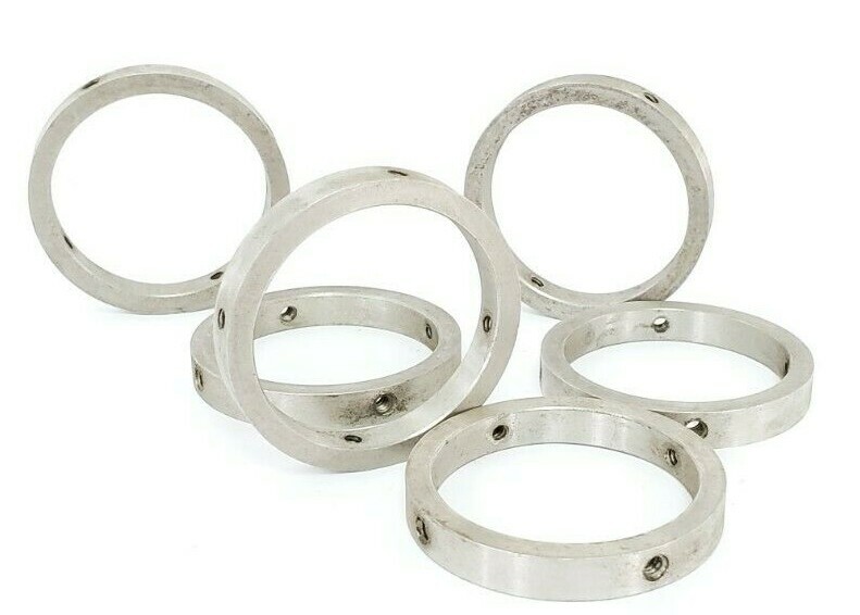 Used LOT OF 6 ZUIN INDUSTRIAL 12 RETAINING RINGS FOR #1 AWP STRAINER