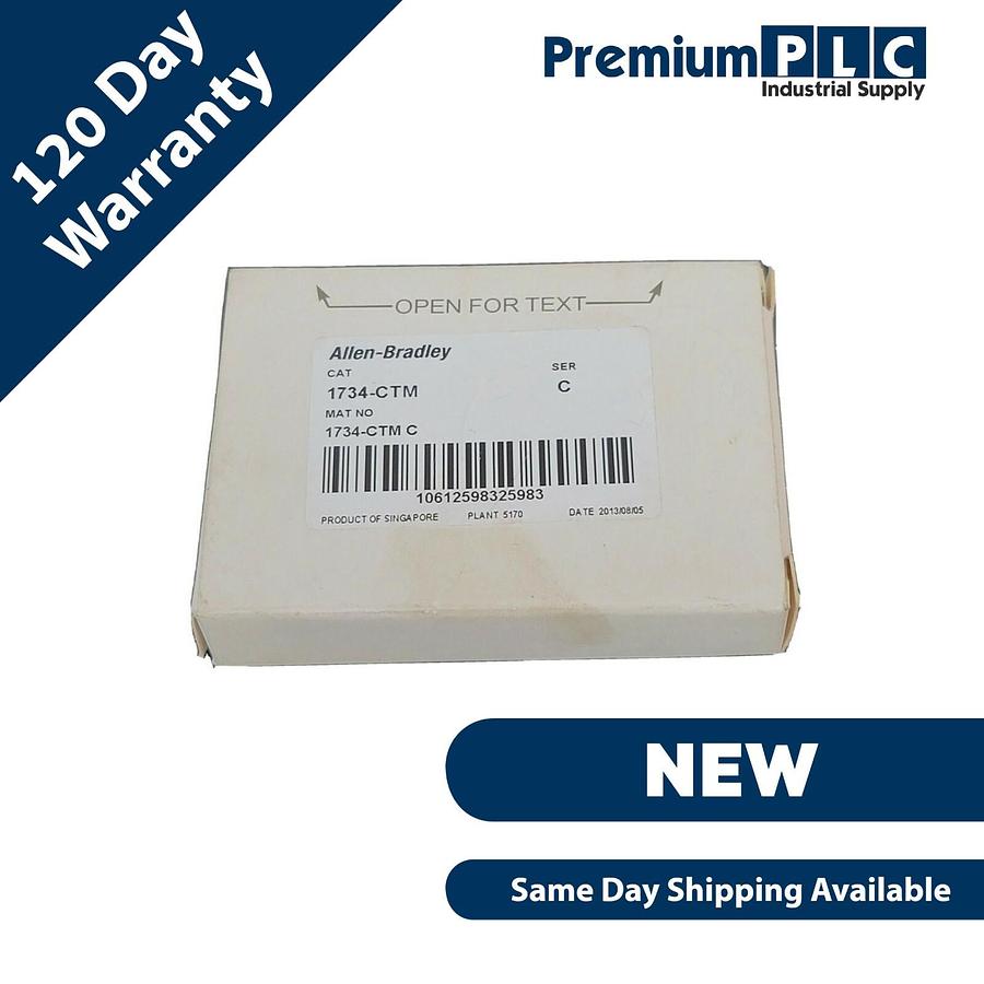 Used NEW ALLEN BRADLEY 1734-CTM /C COMMON TERMINAL MODULE 1734CTM SER. C