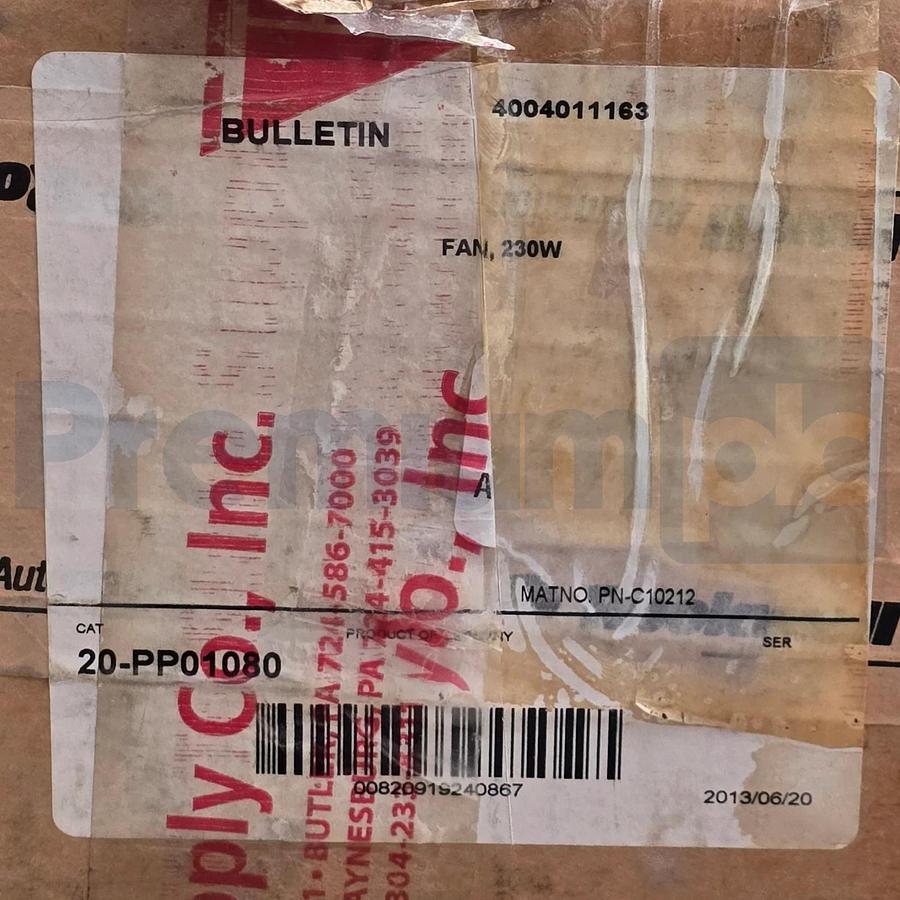 Allen Bradley 20-PP01080 PowerFlex 700S 700H Inverter Fan 230W R2E280-AE52-17