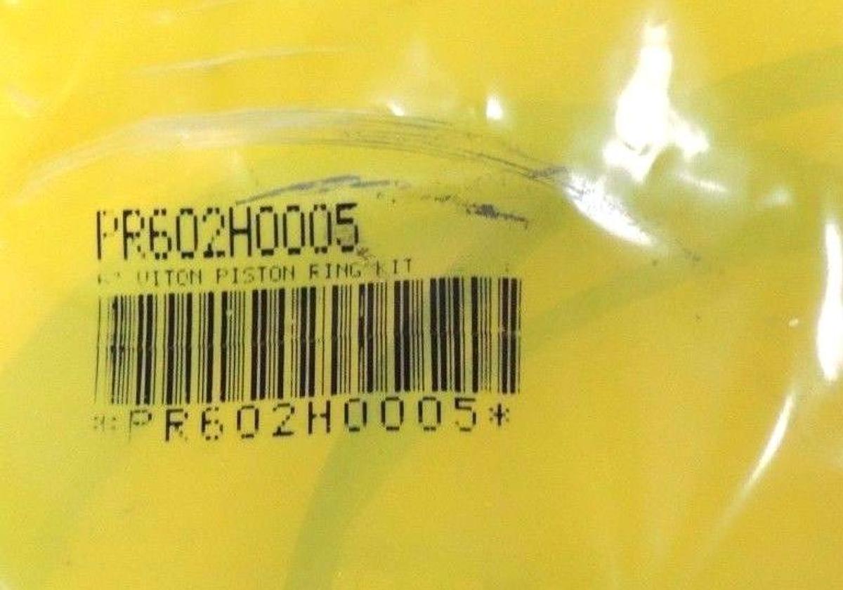 Used NIB PARKER PR602H0005 6'' VITON PISTON RING KIT