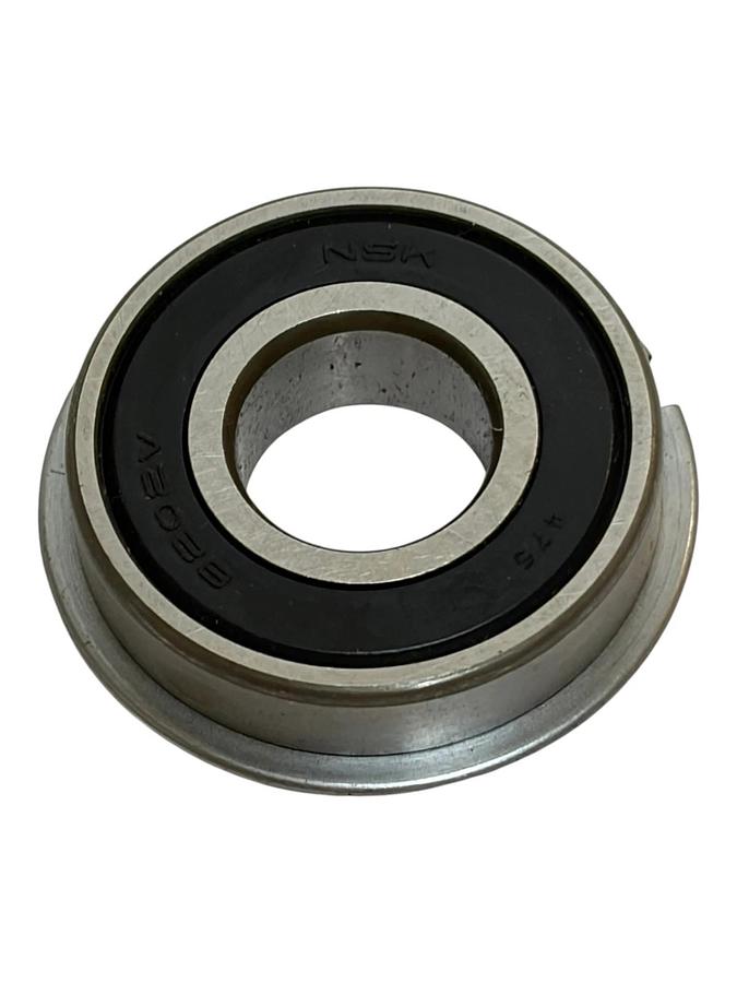 Lot of 5 NSK 6202V Deep Groove Ball Bearings Flanged with Snap Ring