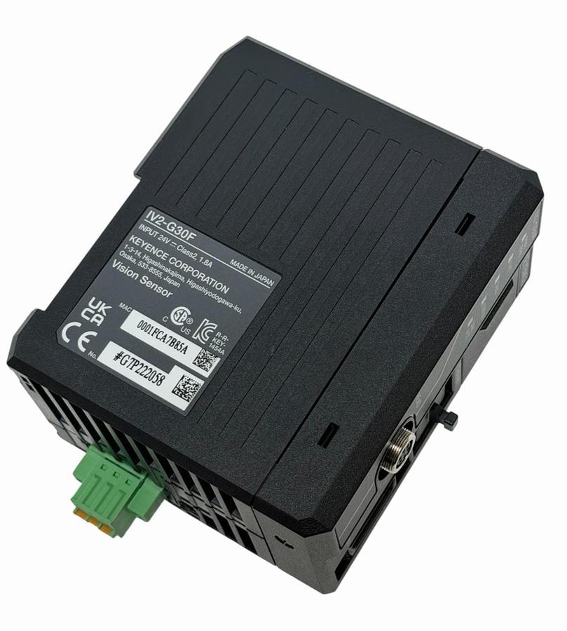 Used KEYENCE IV2-G30F VISION SENSOR AMPLIFIER 24 VDC IV2G30F 24V 1.8A NSMP