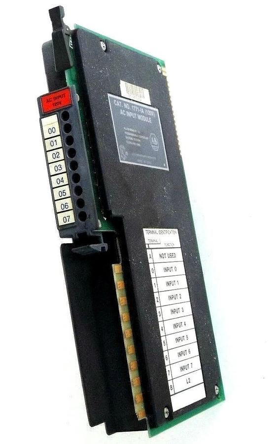 Used LOT OF 4 ALLEN BRADLEY 1771-IA 120V AC INPUT MODULES 1771IA