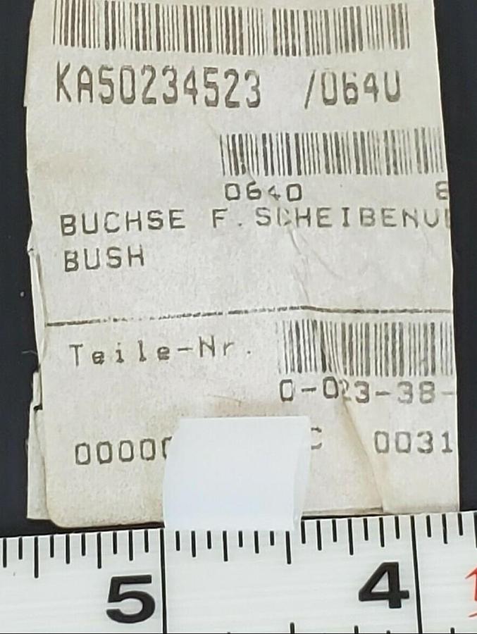 Used LOT OF 6 NEW KRONES 0-023-38-356-1 BUSHINGS 0023383561 60192165
