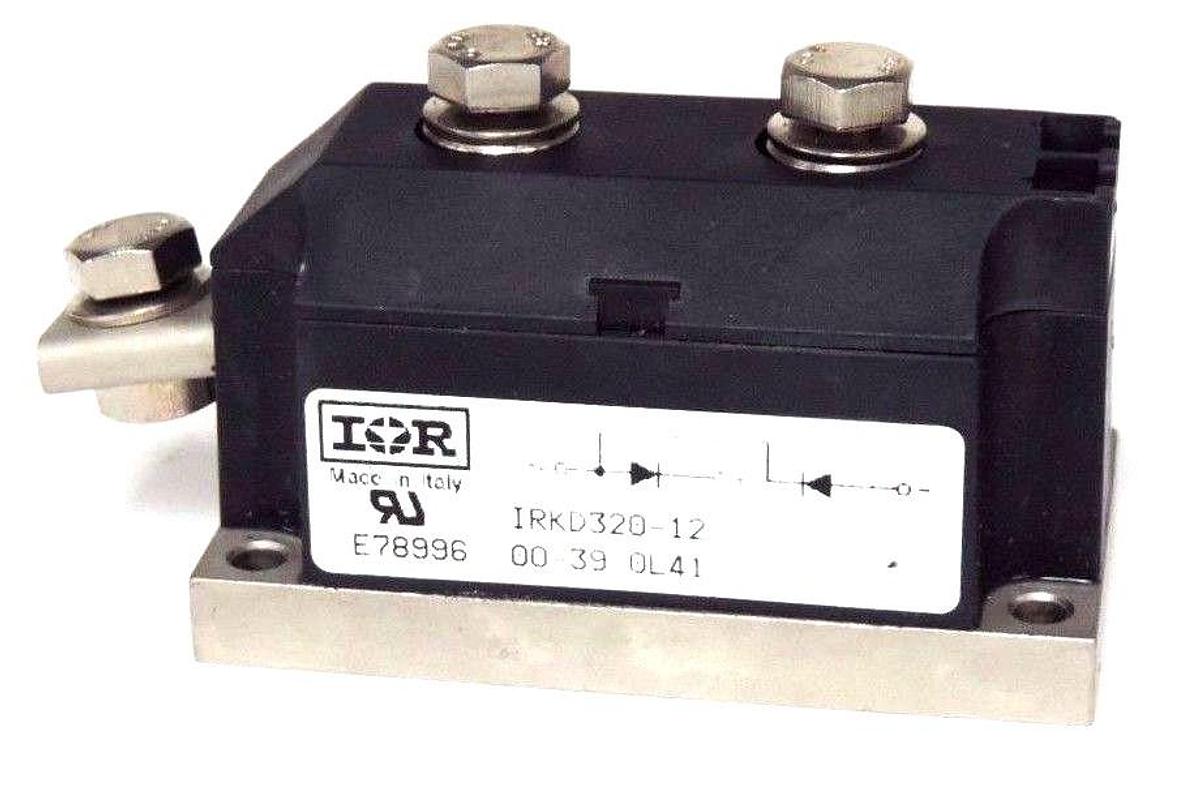 Used NEW INTERNATIONAL RECTIFIER IRKD320-12 RECTIFIER BLOCK, E78996