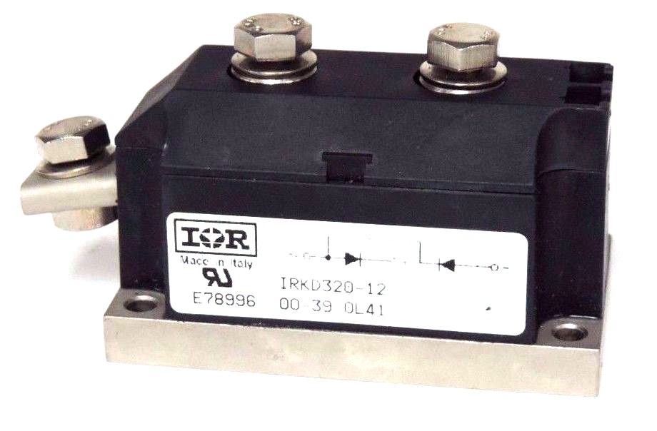 Used NEW INTERNATIONAL RECTIFIER IRKD320-12 RECTIFIER BLOCK, E78996