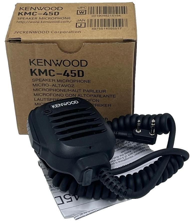 Kenwood KMC-45D Heavy Duty Speaker Microphone - 2-Pin - IP54/55 MIL-SPEC