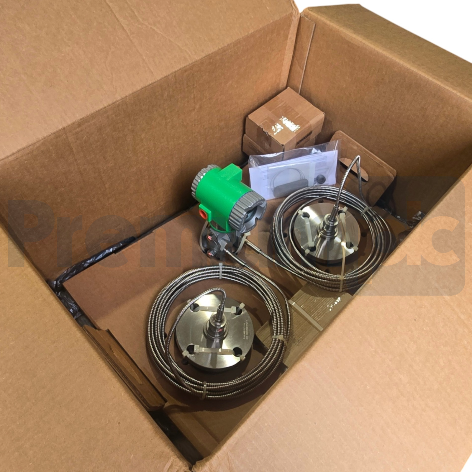 Used Schneider Foxboro IDP10S-TS1B01FM-M2L1B1T Pressure Transmitter Dual WIKA Seals